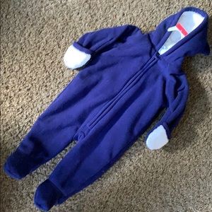 Baby fleece bodysuit